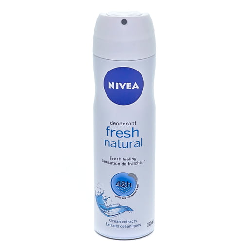 Nivea déo spray femme fresh natural 150 ml